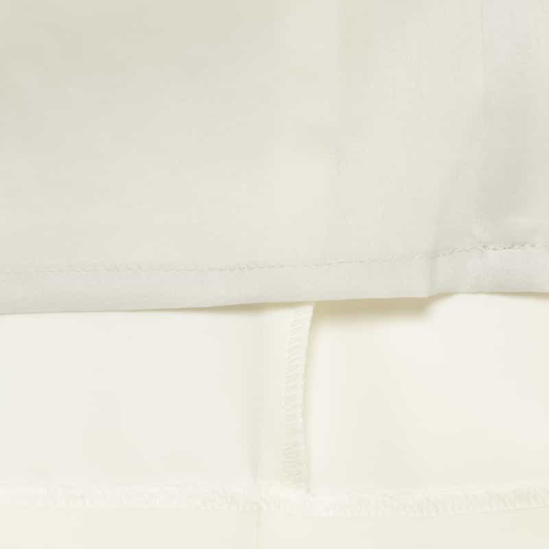 BARNEYS NEW YORK ウォッシャブル ドローリングワイドパンツ WHITE