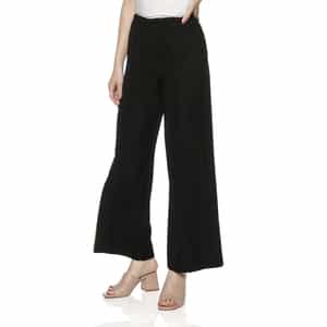 ウォッシャブル ドローストリング ワイドパンツ