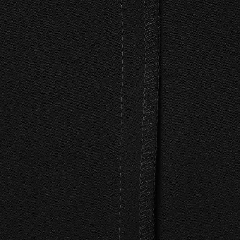 BARNEYS NEW YORK ウォッシャブル ドローストリング ワイドパンツ BLACK