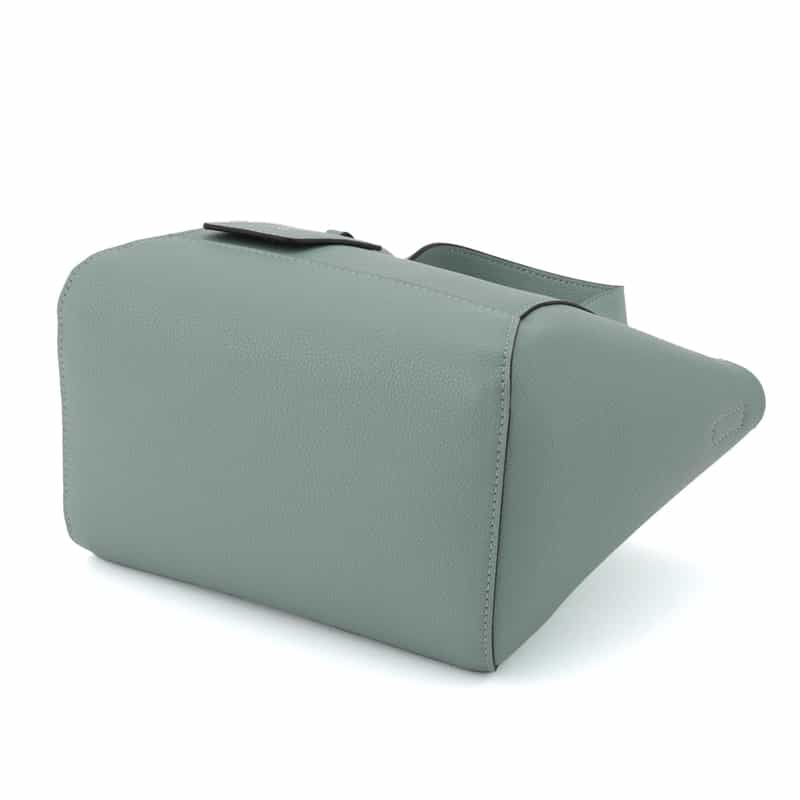 BARNEYS NEW YORK マイクロファイバー素材ミニトートバッグ LIGHT GREEN