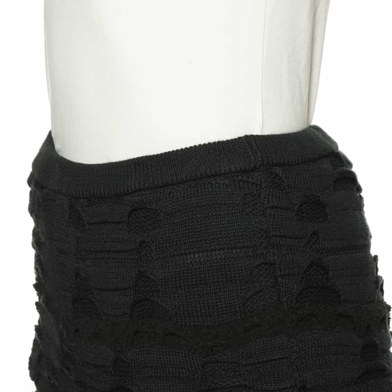 BARNEYS NEW YORK ウォッシャブル ニットパンツ BLACK