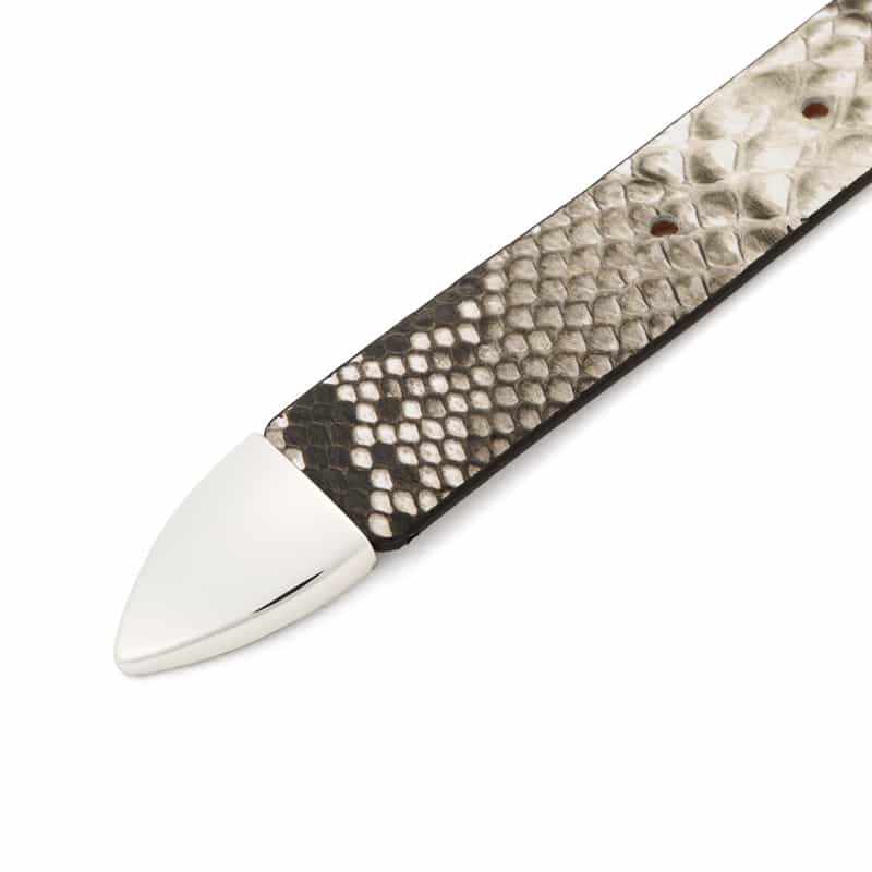 DEHANCHE DEHANCHE＜デハンシェ＞パイソン柄ベルト "HOLYHOCK" MULTICOLOR