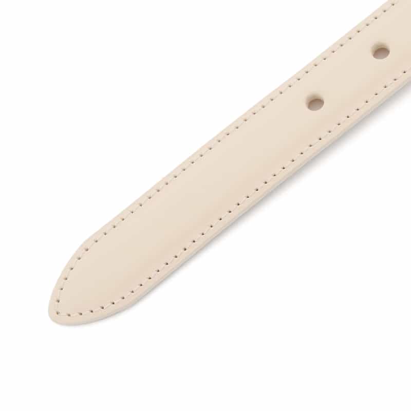 DEHANCHE DEHANCHE<デハンシェ>ベルト "TETRA" IVORY