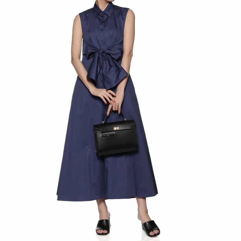 ANYA HINDMARCH ANYA HINDMARCH＜アニヤ ハインドマーチ＞2WAYワンハンドルバッグ"MORTIMER" BLACK