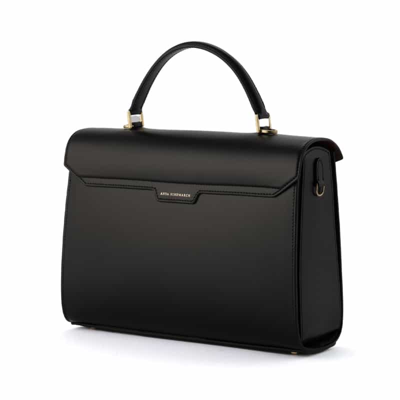 ANYA HINDMARCH ANYA HINDMARCH＜アニヤ ハインドマーチ＞2WAYワンハンドルバッグ"MORTIMER" BLACK