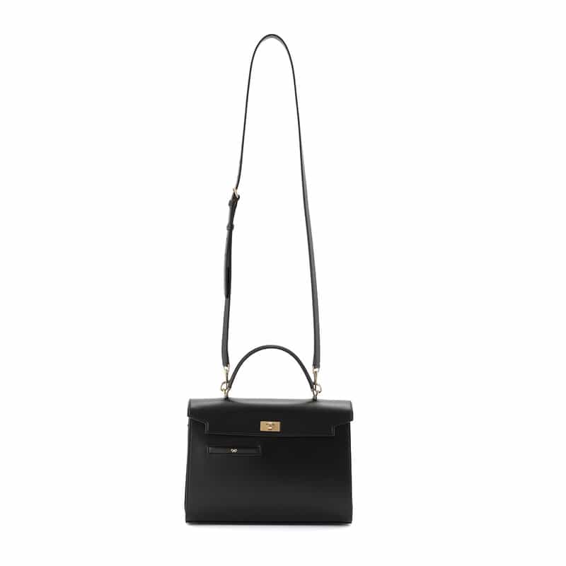 ANYA HINDMARCH ANYA HINDMARCH＜アニヤ ハインドマーチ＞2WAYワンハンドルバッグ"MORTIMER" BLACK