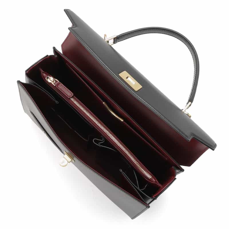 ANYA HINDMARCH ANYA HINDMARCH＜アニヤ ハインドマーチ＞2WAYワンハンドルバッグ"MORTIMER" BLACK