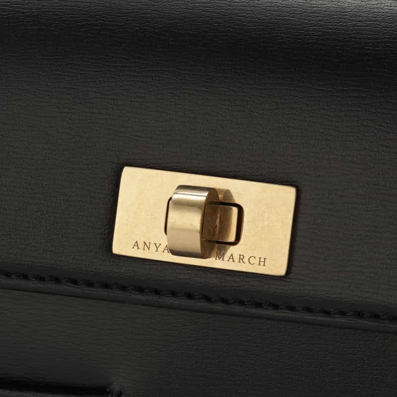 ANYA HINDMARCH ANYA HINDMARCH＜アニヤ ハインドマーチ＞2WAYワンハンドルバッグ"MORTIMER" BLACK