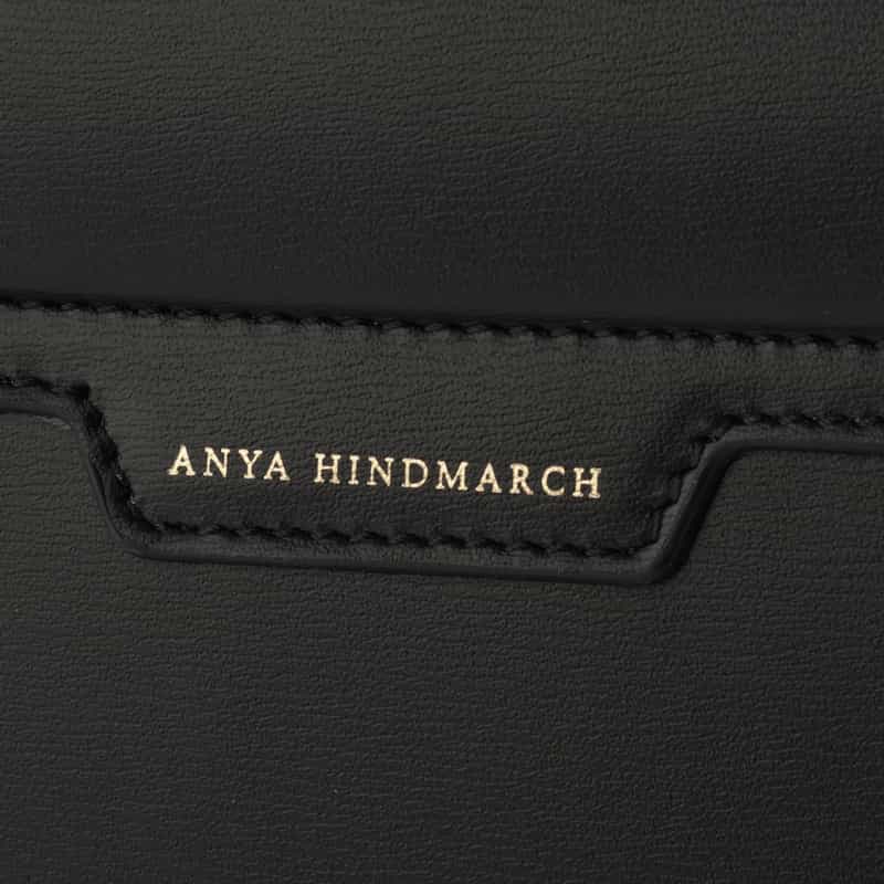 ANYA HINDMARCH ANYA HINDMARCH＜アニヤ ハインドマーチ＞2WAYワンハンドルバッグ"MORTIMER" BLACK