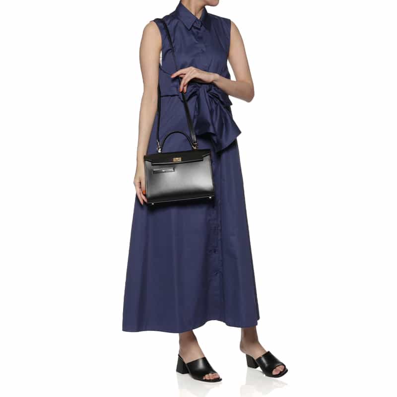 ANYA HINDMARCH ANYA HINDMARCH＜アニヤ ハインドマーチ＞2WAYワンハンドルバッグ"MORTIMER" BLACK