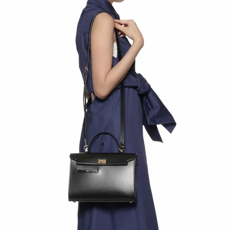 ANYA HINDMARCH ANYA HINDMARCH＜アニヤ ハインドマーチ＞2WAYワンハンドルバッグ"MORTIMER" BLACK