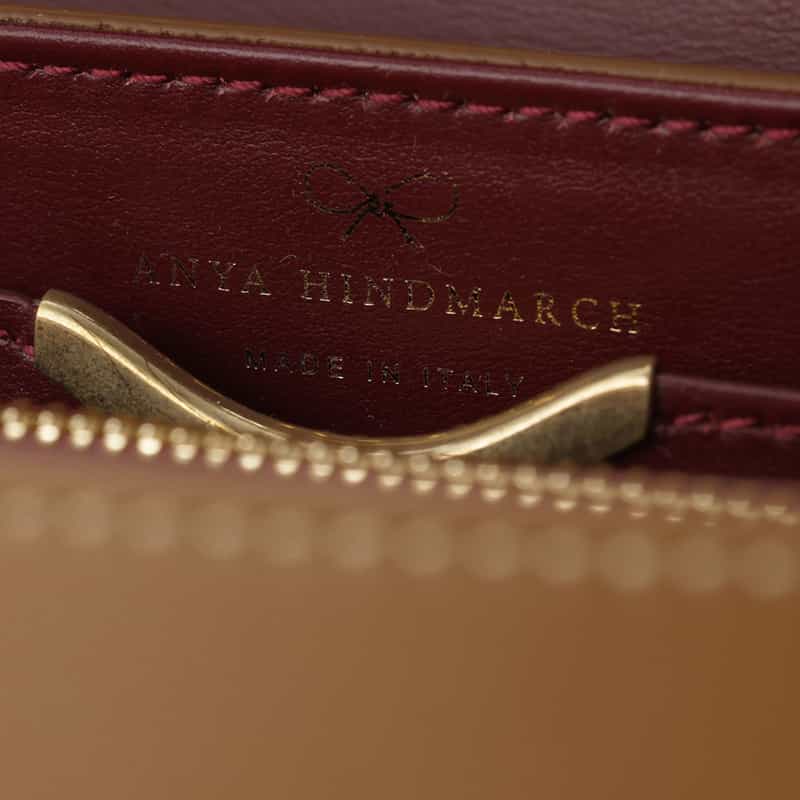 ANYA HINDMARCH ANYA HINDMARCH＜アニヤ ハインドマーチ＞2WAYワンハンドルバッグ"MORTIMER" CAMEL