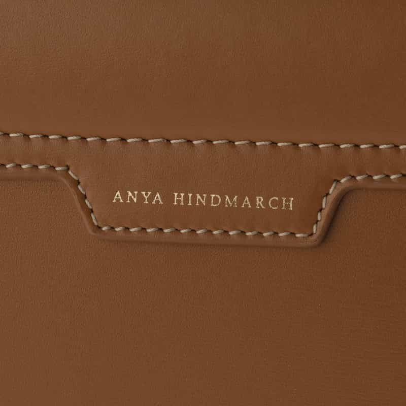 ANYA HINDMARCH ANYA HINDMARCH＜アニヤ ハインドマーチ＞2WAYワンハンドルバッグ"MORTIMER" CAMEL