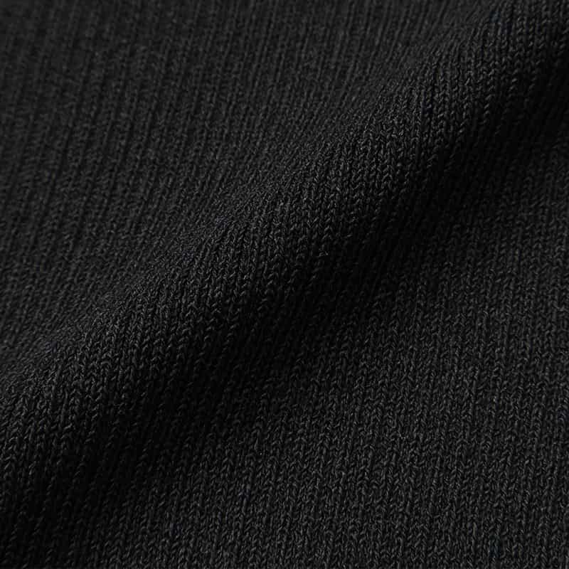 BARNEYS NEW YORK ウォッシャブル バックスリット ニットスカート BLACK