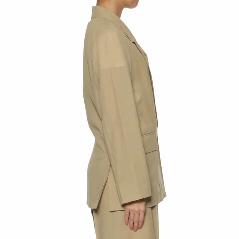 BARNEYS NEW YORK セットアップ ウォッシャブル ジャケット BEIGE
