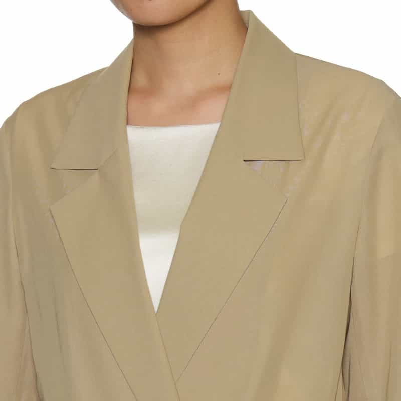 BARNEYS NEW YORK セットアップ ウォッシャブル ジャケット BEIGE