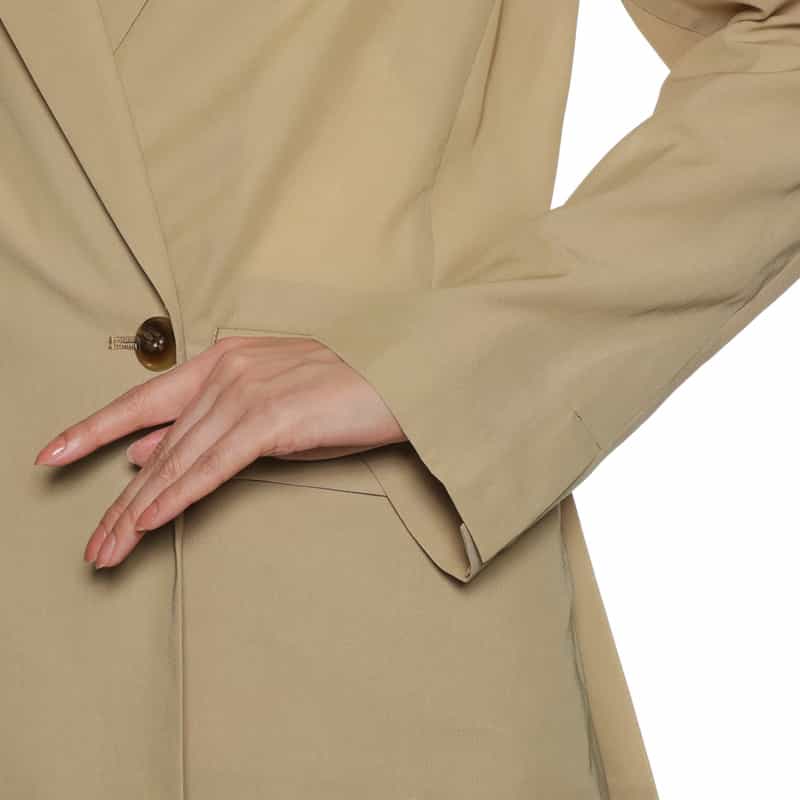 BARNEYS NEW YORK セットアップ ウォッシャブル ジャケット BEIGE