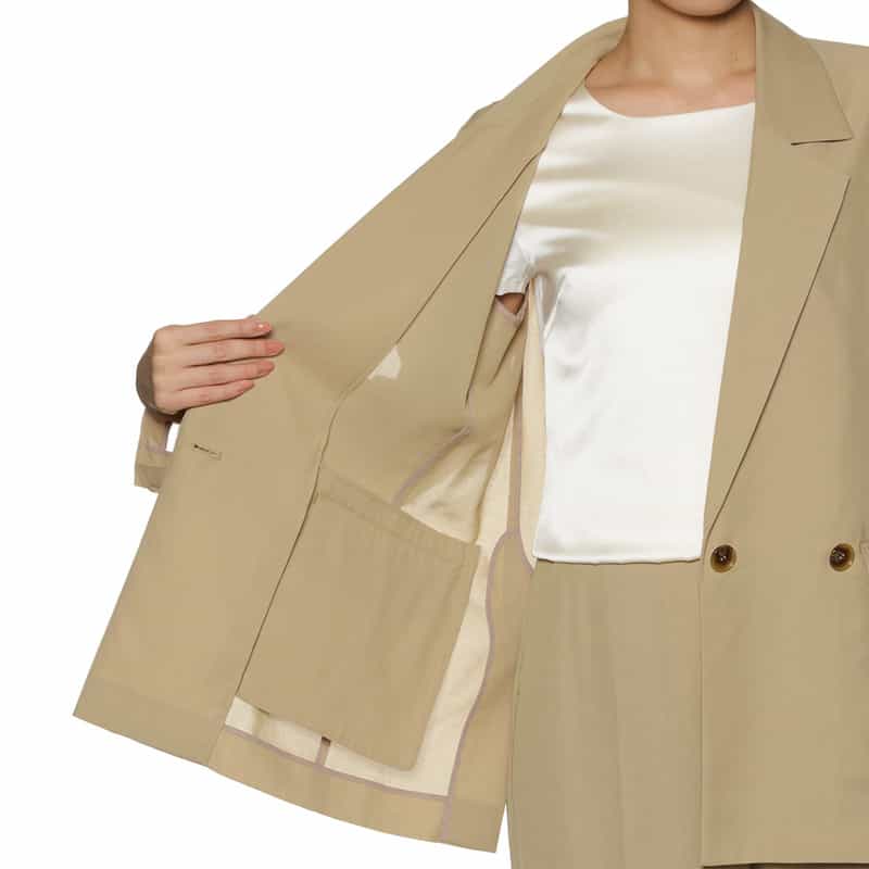 BARNEYS NEW YORK セットアップ ウォッシャブル ジャケット BEIGE