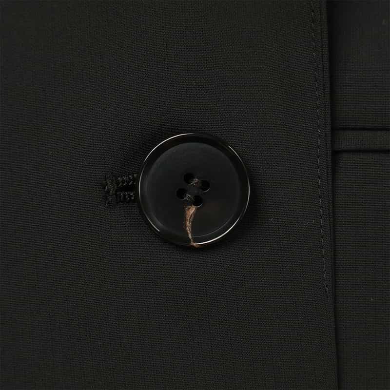 BARNEYS NEW YORK セットアップ ウォッシャブル ジャケット BLACK