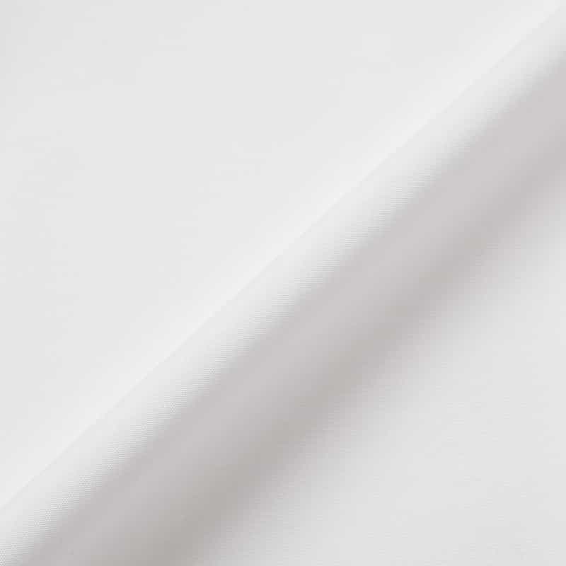 BARNEYS NEW YORK ウォッシャブル バックフレアスタンドカラーシャツ WHITE