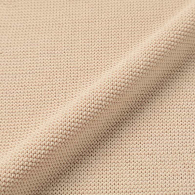 BARNEYS NEW YORK ノースリーブ ラインニットドレス BEIGE