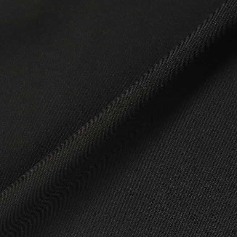 BARNEYS NEW YORK ウォッシャブル ベルト付きロングベスト BLACK