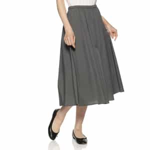 ウォッシャブル ドローストリングガウチョパンツ