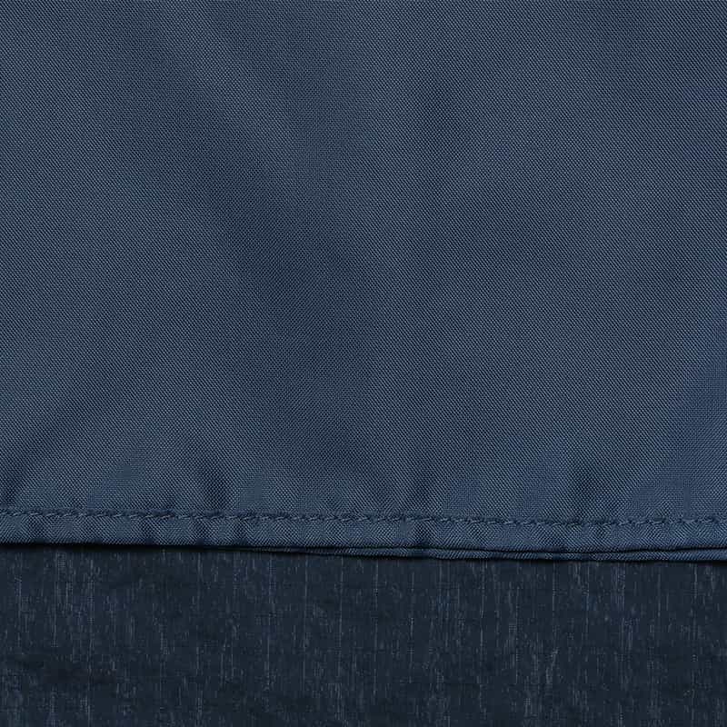 BARNEYS NEW YORK ウォッシャブル 切替コクーンスカート NAVY