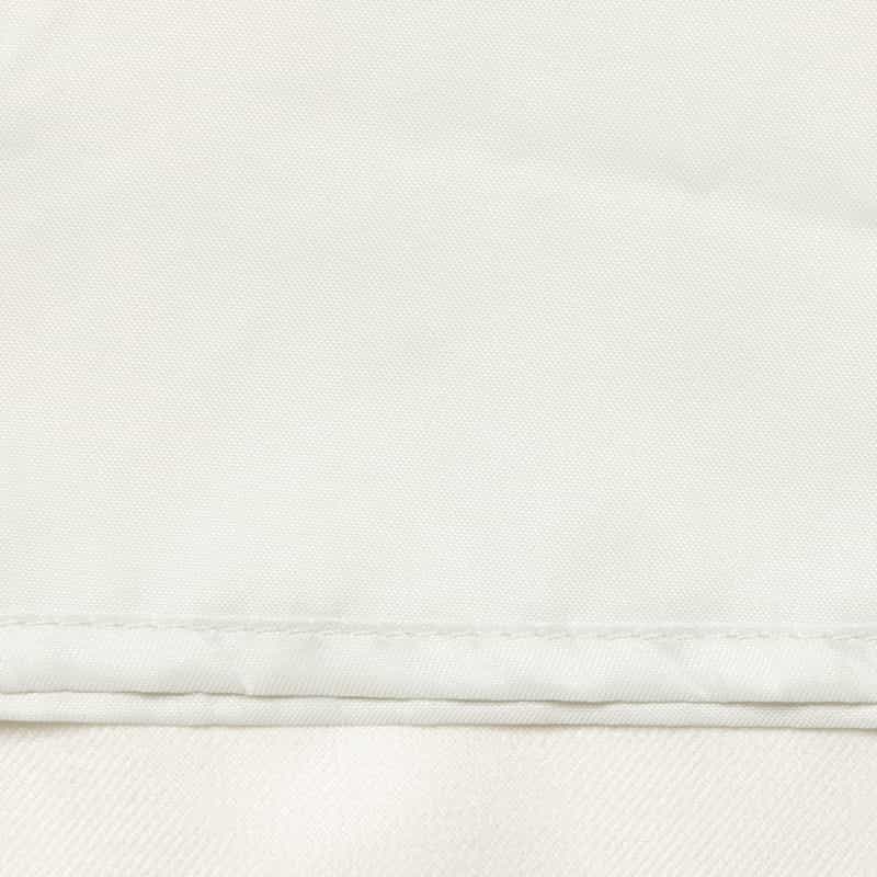 BARNEYS NEW YORK ウォッシャブル 切替ギャザースカート WHITE