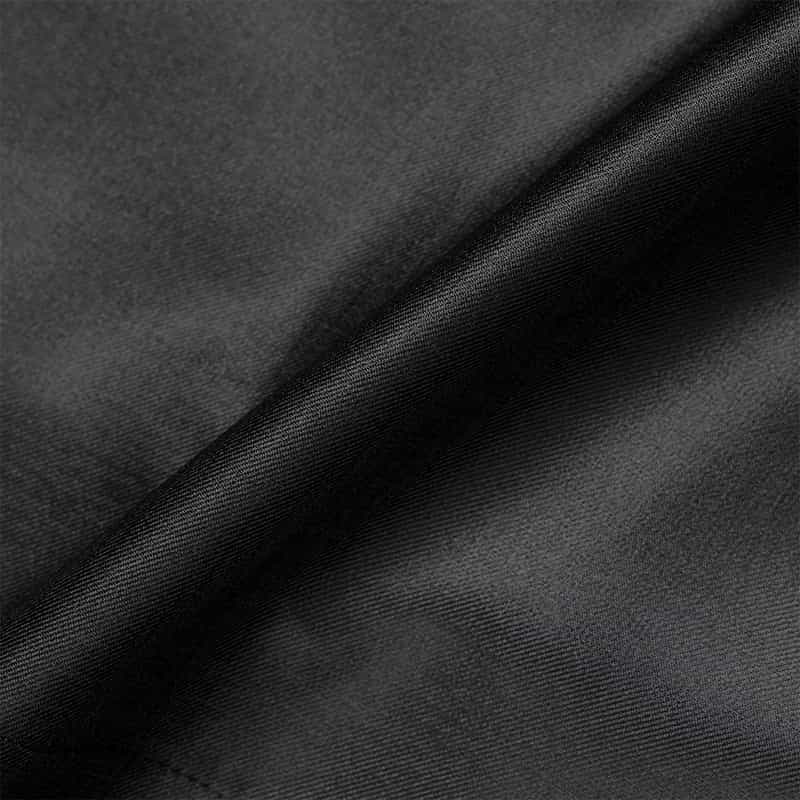 BARNEYS NEW YORK ウォッシャブル 切替ギャザースカート BLACK