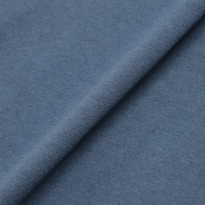 BARNEYS NEW YORK コットンリネン素材Tシャツ BLUE