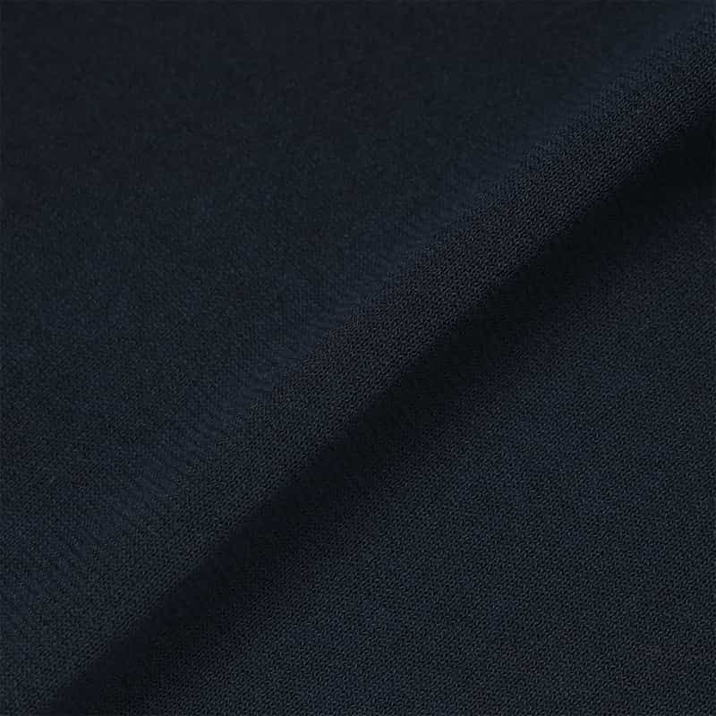 BARNEYS NEW YORK クルーネックニットTシャツ NAVY