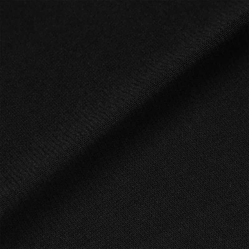 BARNEYS NEW YORK クルーネックニットTシャツ BLACK