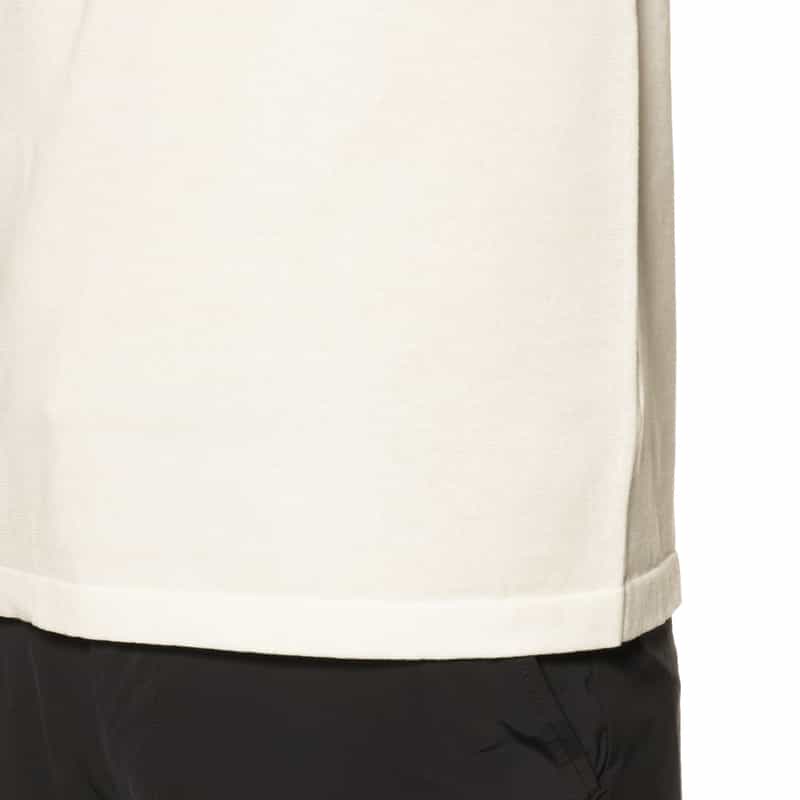 BARNEYS NEW YORK ニットポロシャツ WHITE