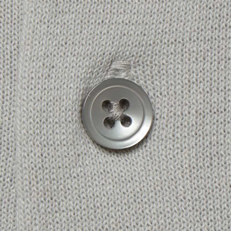 BARNEYS NEW YORK ニットポロシャツ GRAY