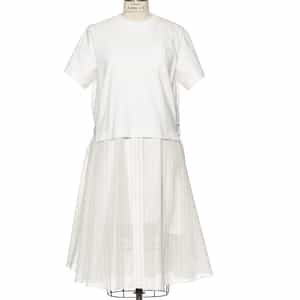 Sacai】【シースルー】【レース】【日本製】サカイ『プリーツ