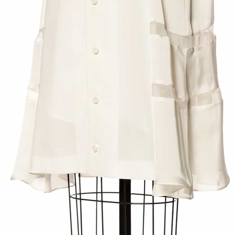 SACAI コンビネーション ドレス （インナードレス付き） WHITE