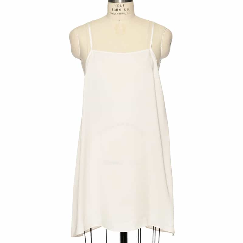 SACAI コンビネーション ドレス （インナードレス付き） WHITE