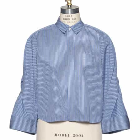 ボリュームスリーブシャツ（2240363）｜SACAI(サカイ）｜WOMEN'S