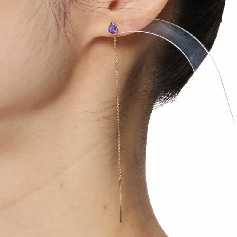 MAGNOLIA12 MAGNOLIA12<マグノリアトゥエルブ>バーニーズ ニューヨーク限定片耳ピアス (アメシスト) NONE(0000)