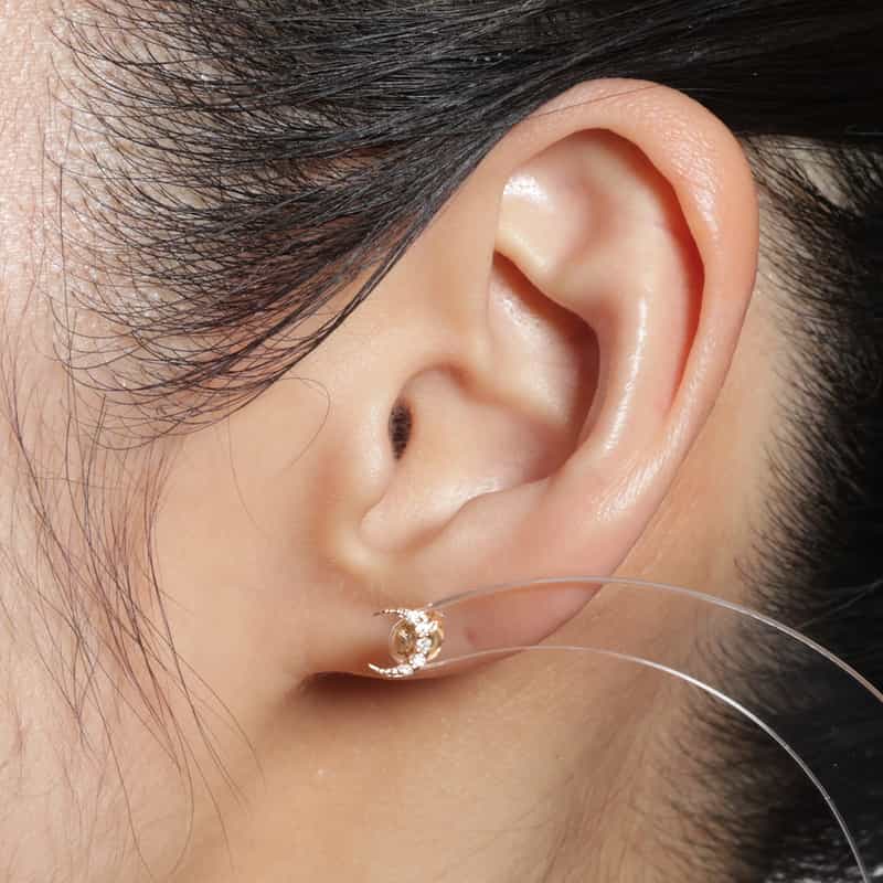 SAFFRAAN SAFFRAAN＜サフラン＞ピアス （ダイヤモンド） NONE(0000)