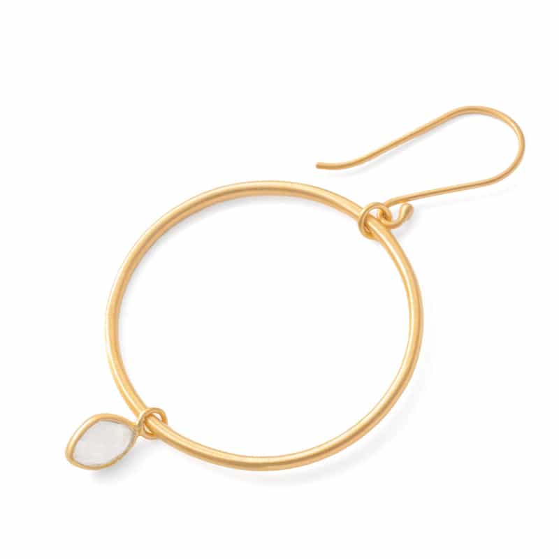 LA SOEUR LA SOEUR＜ラ スール＞ピアス （ムーンストーン） NONE(0000)