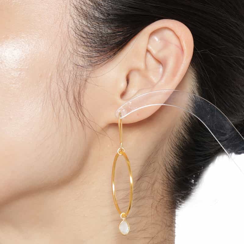 LA SOEUR LA SOEUR＜ラ スール＞ピアス （ムーンストーン） NONE(0000)