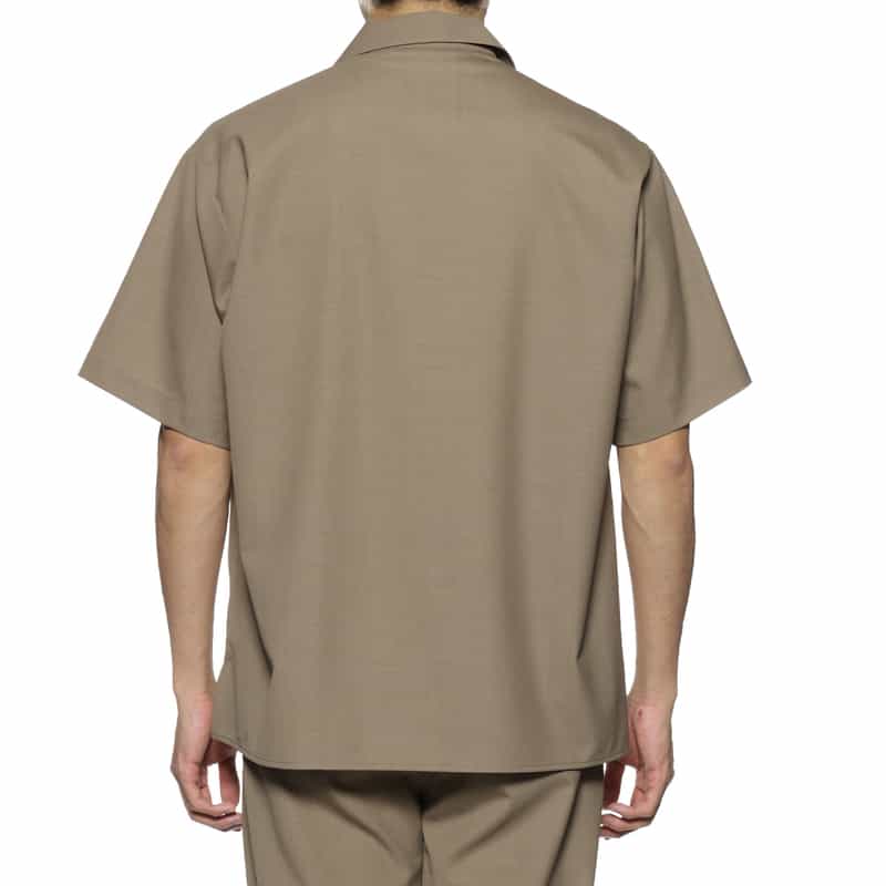 BARNEYS NEW YORK セットアップ オープンカラーシャツ BEIGE