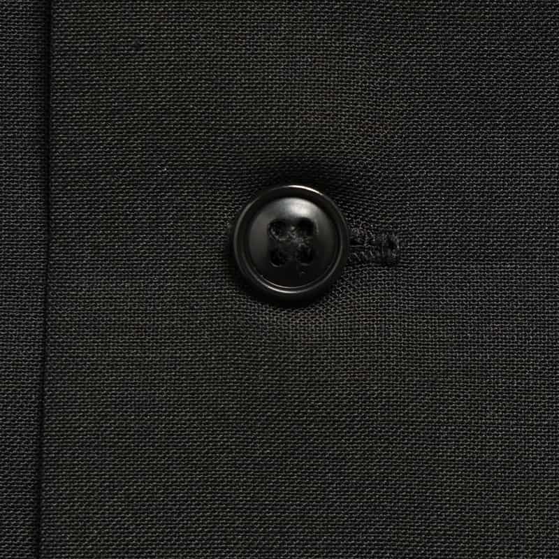 BARNEYS NEW YORK セットアップ オープンカラーシャツ BLACK