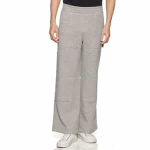 ポンチ素材ダブルニー ドローストリングスウェットパンツ