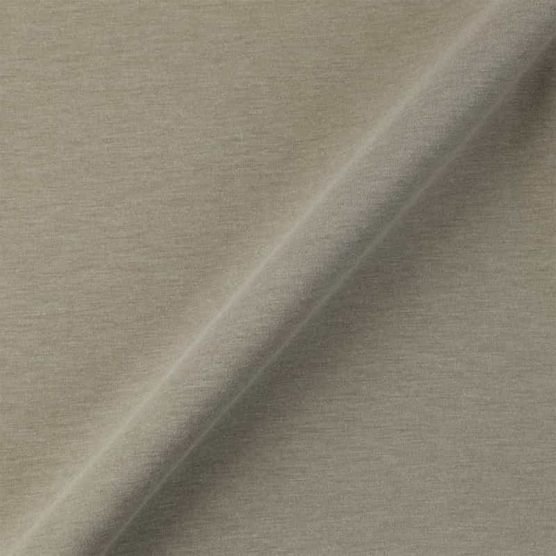 BARNEYS NEW YORK ポンチ素材スウェットカーディガン KHAKI