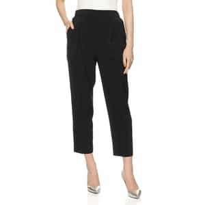 ウォッシャブル アンクル丈テーパードパンツ