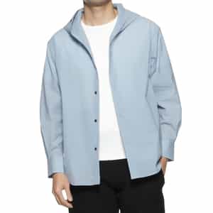 フード付きシャツ