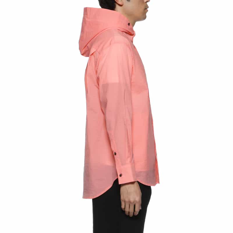 BARNEYS NEW YORK フード付きシャツ PINK